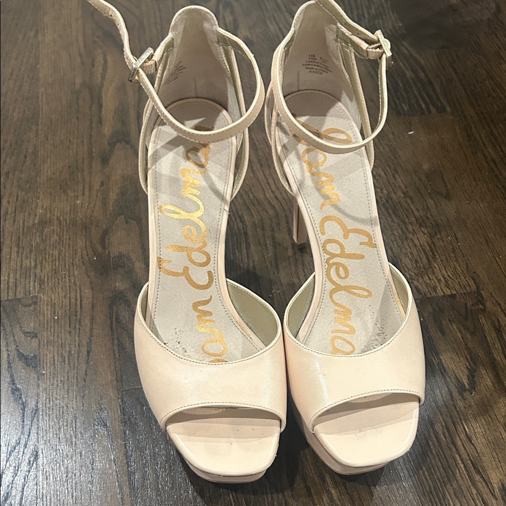 Sam Edelman Women's Nude Heels